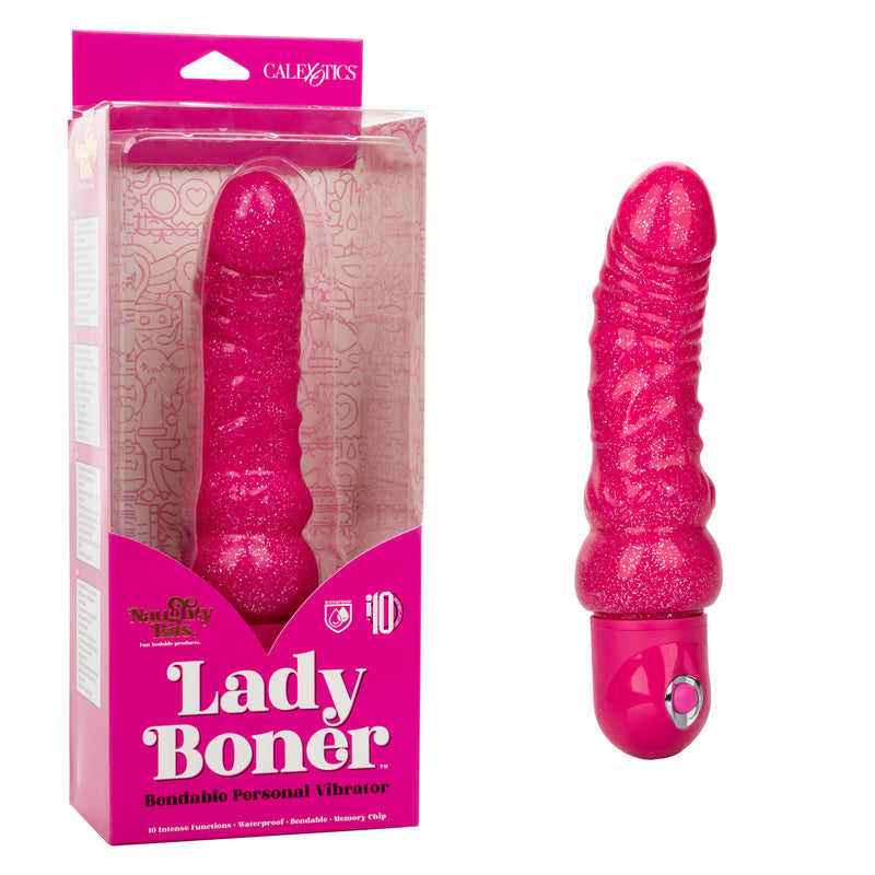 CalExotics Naughty Bits Lady Boner Bendable Personal Vibrator