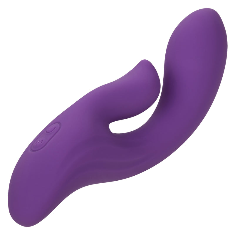 CalExotics Stella Liquid Silicone Dual Pleaser - Purple