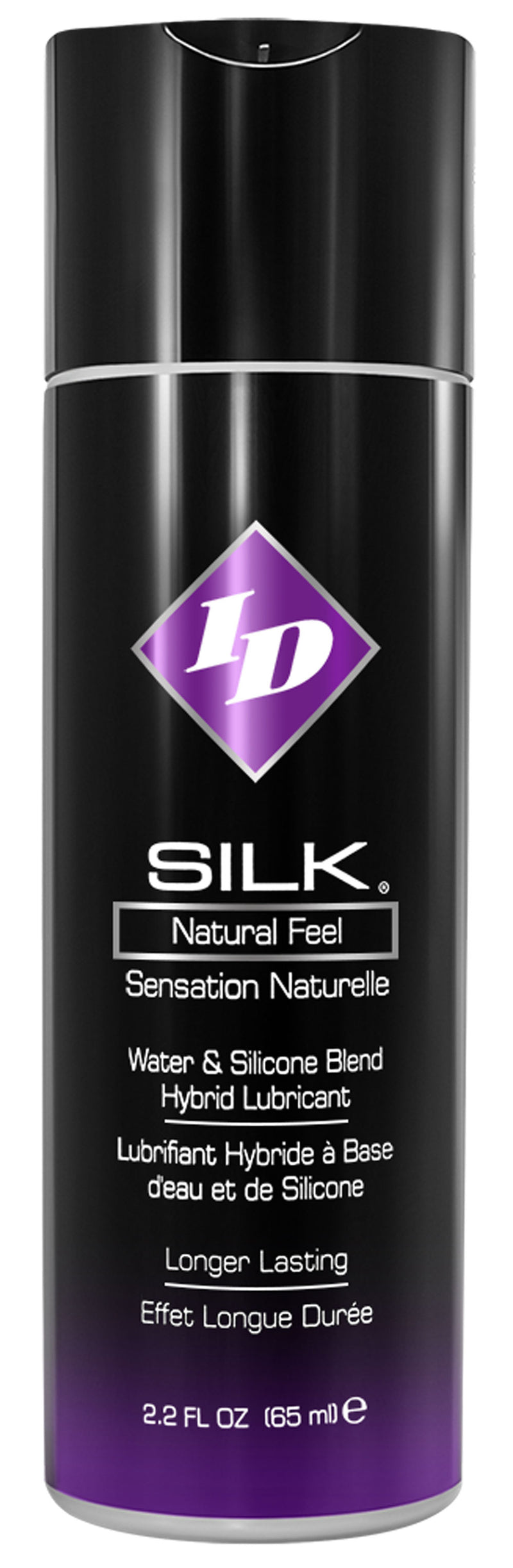 I.D. Lubricants ID Silk Silicone and Water Blend Lubricant 2.2 Oz