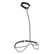 "Euphoria Collection Chain Halter/collar and Leash - Black SE3101003"