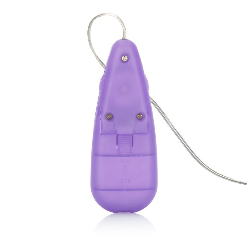 CalExotics Silicone Slims Vibrating Nubby Bullet - Purple