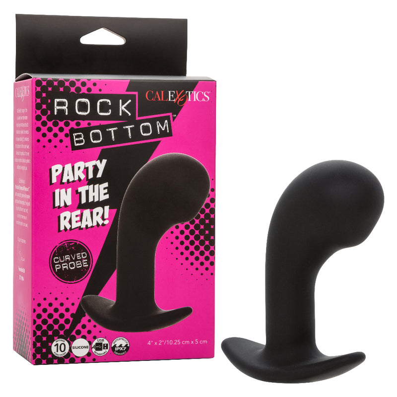 CalExotics Rock Bottom Curved Probe - Black