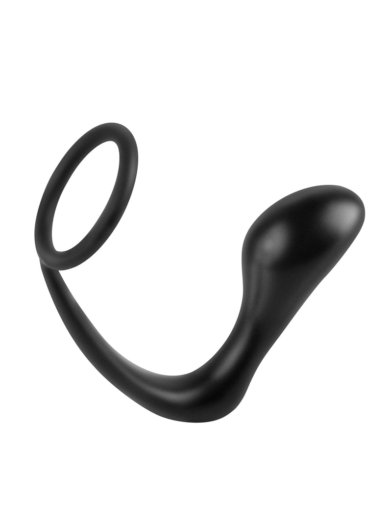 Pipedream Anal Fantasy Collection Ass Gasm Cockring Plug - Black