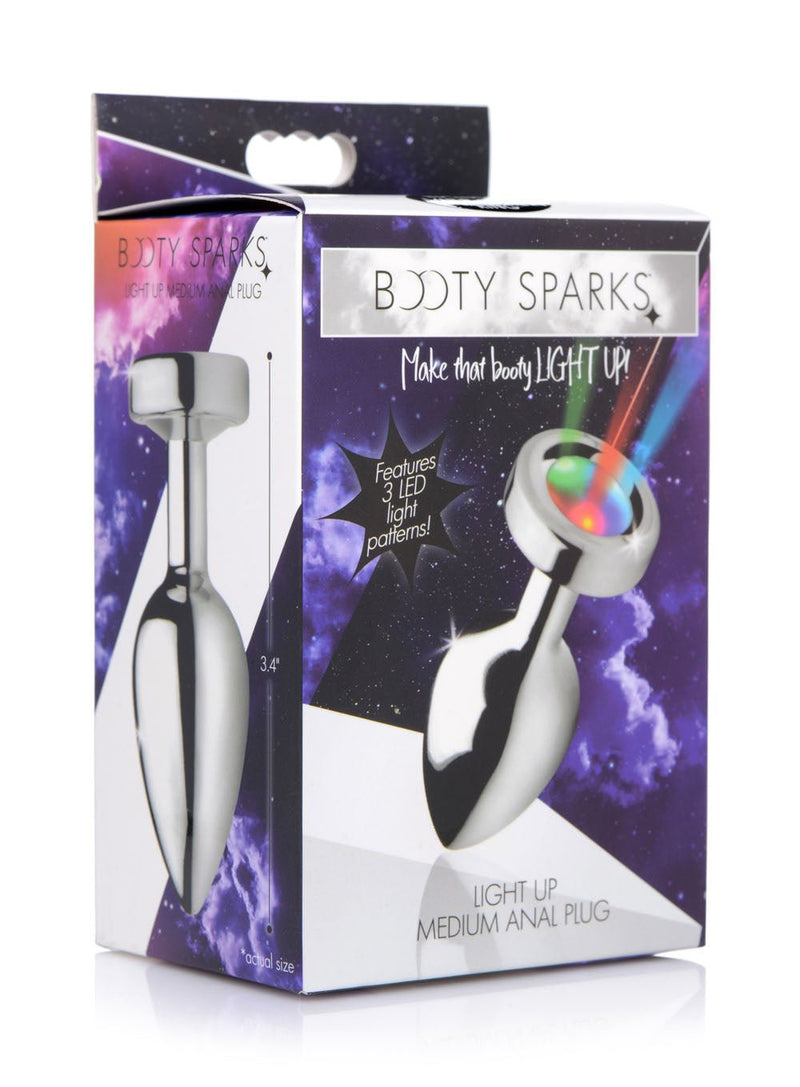 XR Brands Light Up Medium Anal Plug