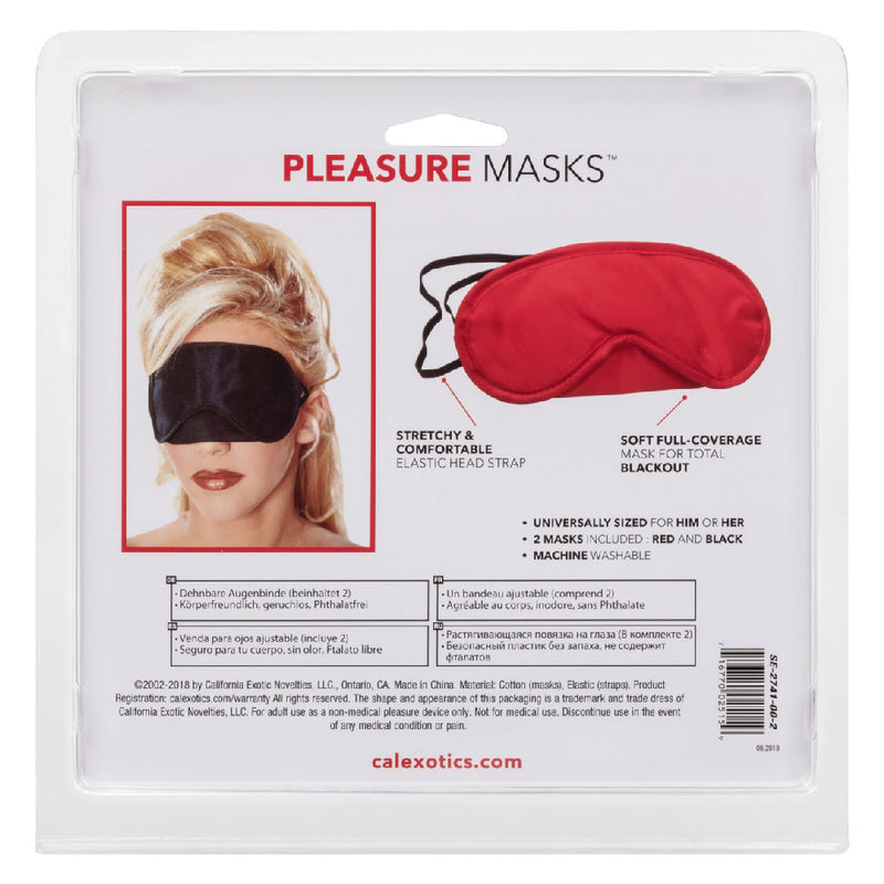 CalExotics Pleasure Masks 2 Pack