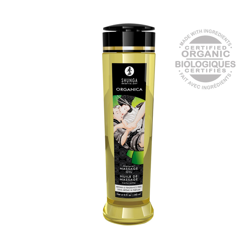 Shunga Organica Massage Oils - Naturelle - 8 Fl. Oz.