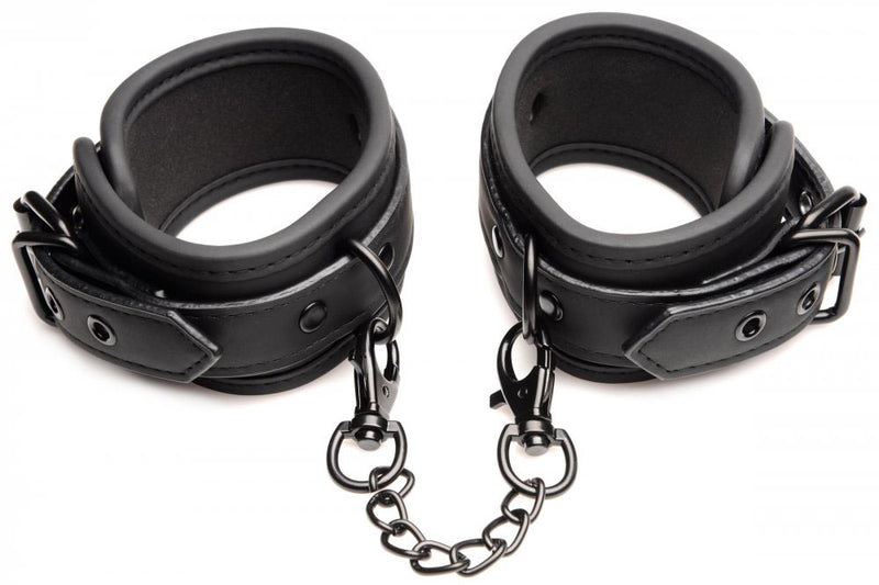 XR Brands Master of Kink 10 Piece Deluxe Bondage Set - Black
