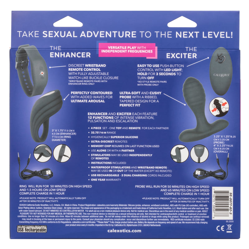 CalExotics Silicone Remote Adventure Set