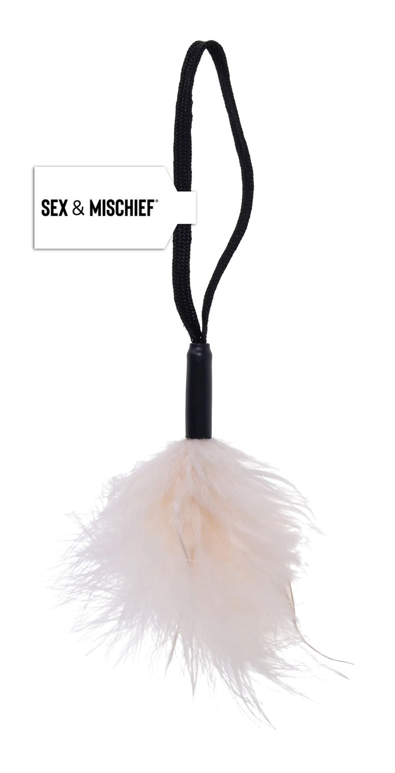 Sportsheets White Wrist Feather Tickler