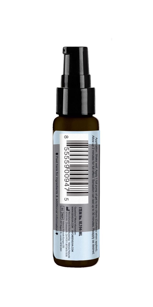 Sensuva On Arousal Gel - Ice - 1 Fl. Oz. Bottle