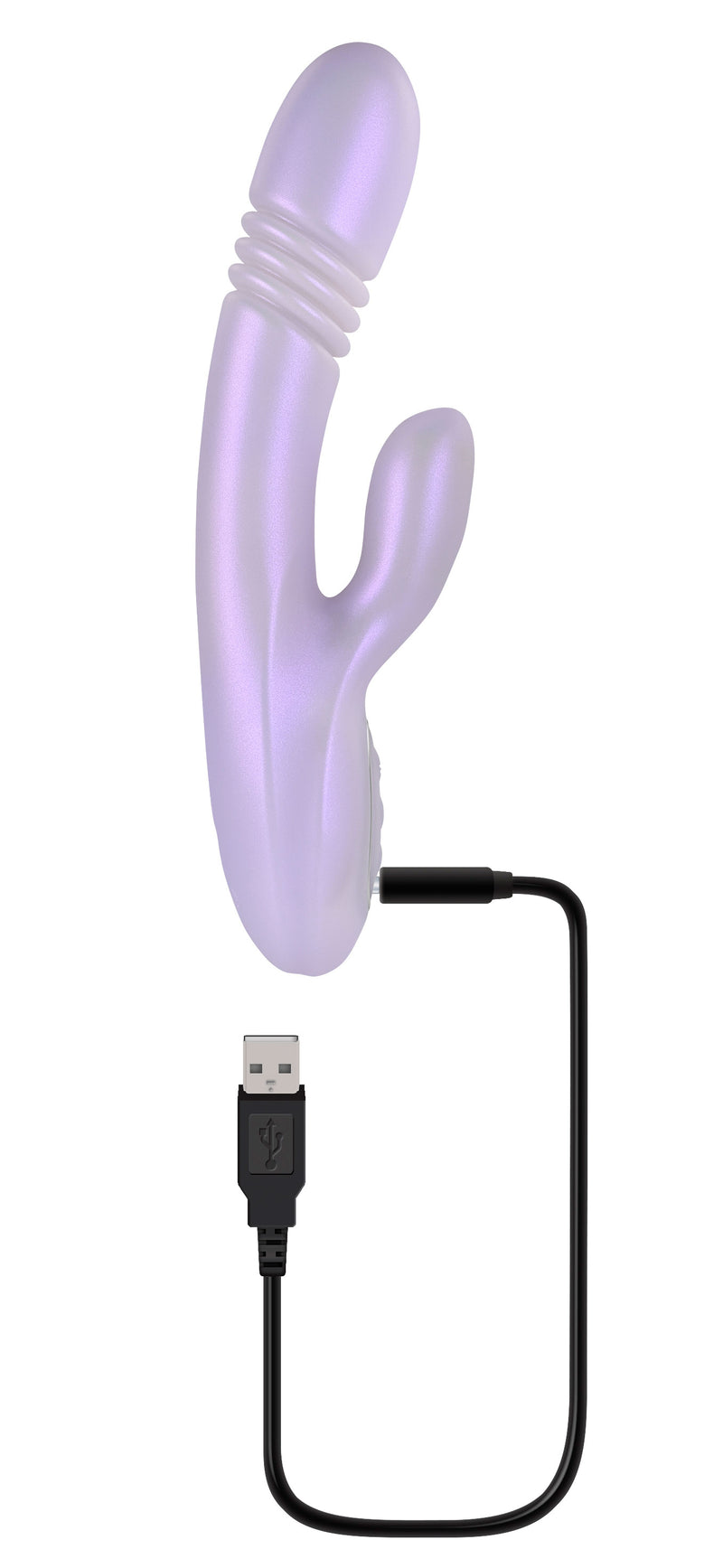 Playboy Pleasure Playboy Pleasure - Bumping Bunny - Rabbit Vibrator - Opal