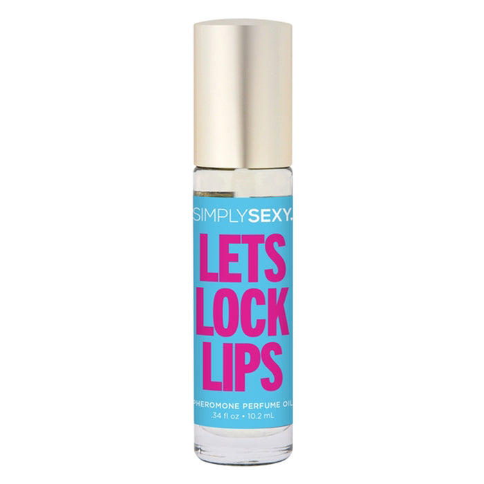"Simply Sexy Pheromone Perfume Oil Lets Lock Lips Roll on .34 Oz SSY4002-10"