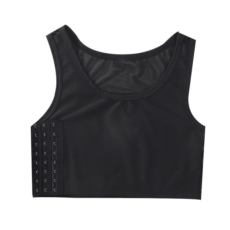 Voodoo Toys Gender Fluid Chest Compression Binder - Medium - Black