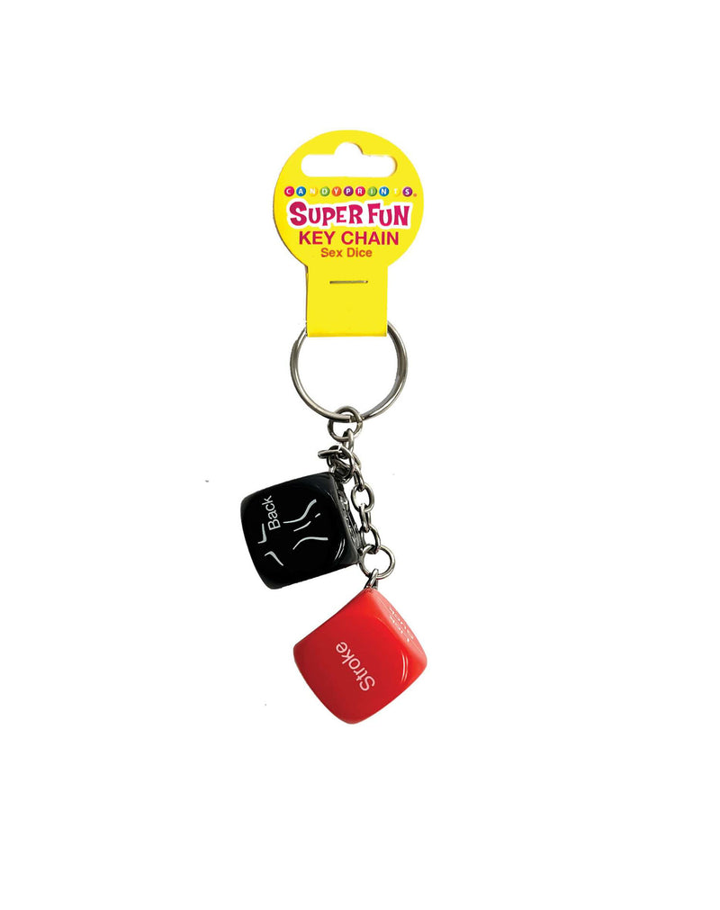 Little Genie Super Fun Key Chain, Sex Dice