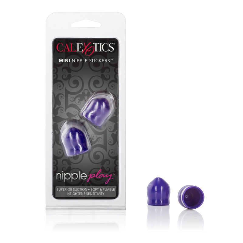 CalExotics Nipple Play Mini Nipple Suckers - Purple