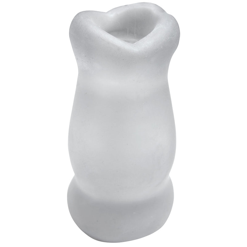 Doc Johnson The Super Sucker Ultraskyn Masturbator - Clear - Stroker Masturbator - Pocket Pussy