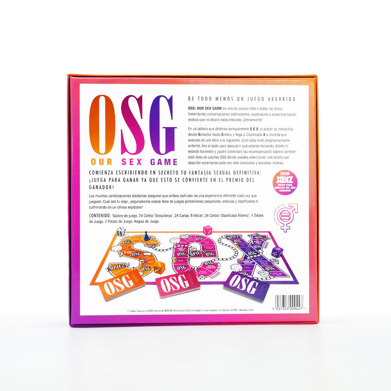 Creative Conceptions Our Sex Game - Spanish Edition