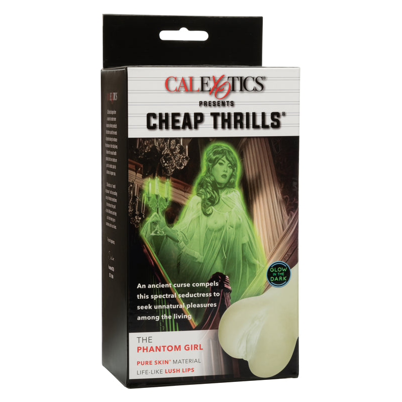 CalExotics Cheap Thrills - The Phantom Girl - Glow in The Dark - Stroker Masturbator - Pocket Pussy