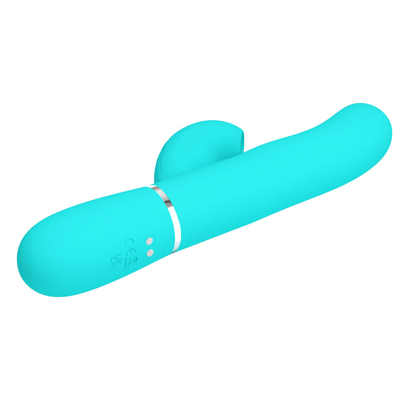 Pretty Love Perdita Twinkled Tenderness Vibrator - Turquoise