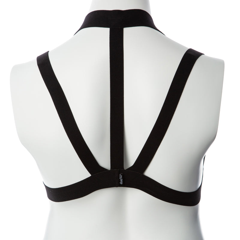 Voodoo Toys Gender Fluid Majesty Harness - Small-Large - Black