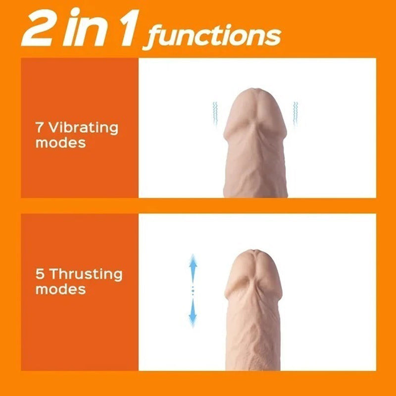Honey Play Box Kenzo-App Controlled 9.5" Big Realistic - Thrusting Dildo