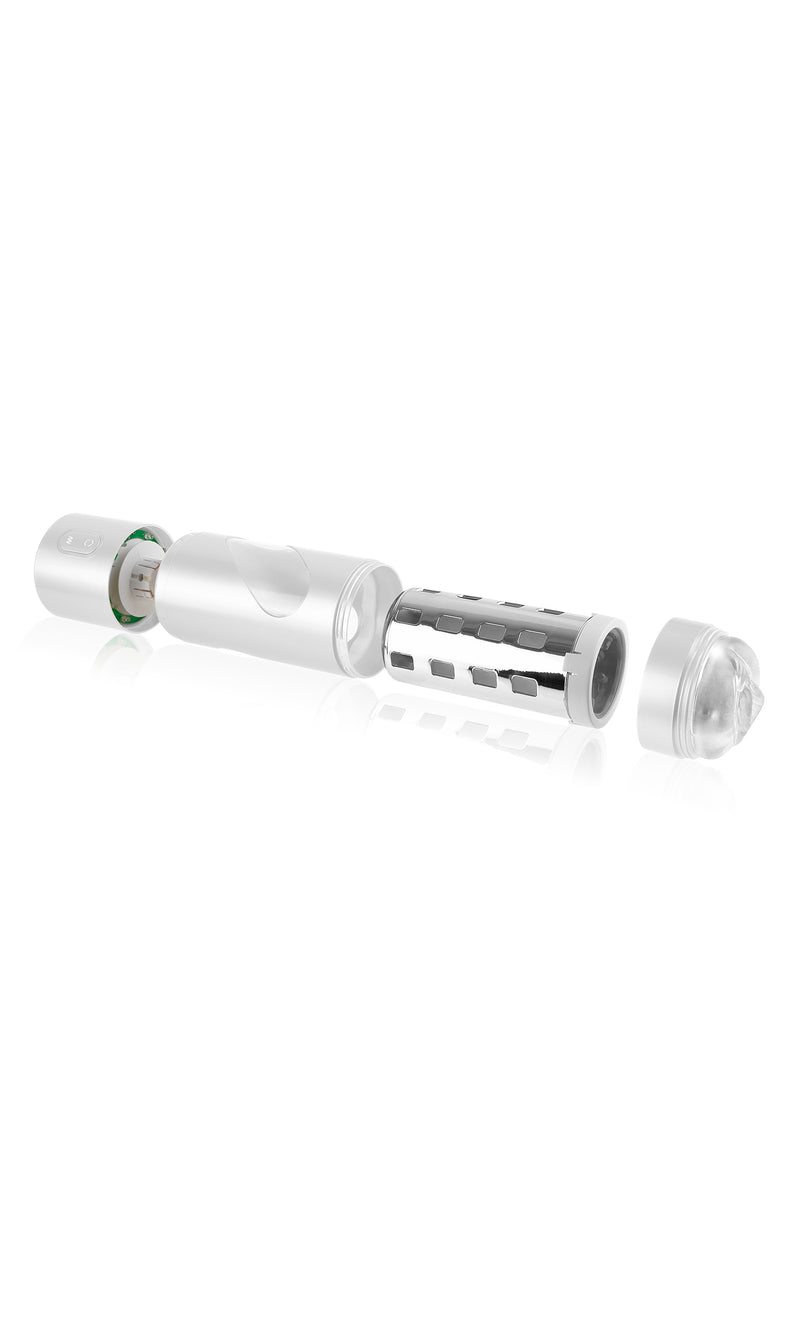 Pipedream PDX Rechargeable Roto Bator Pussy - Automatic Stroker Masturbator - Canister Masturbation Cup