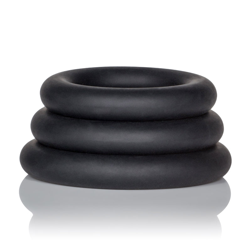 CalExotics Dr. Joel Kaplan Silicone Support Rings - Black