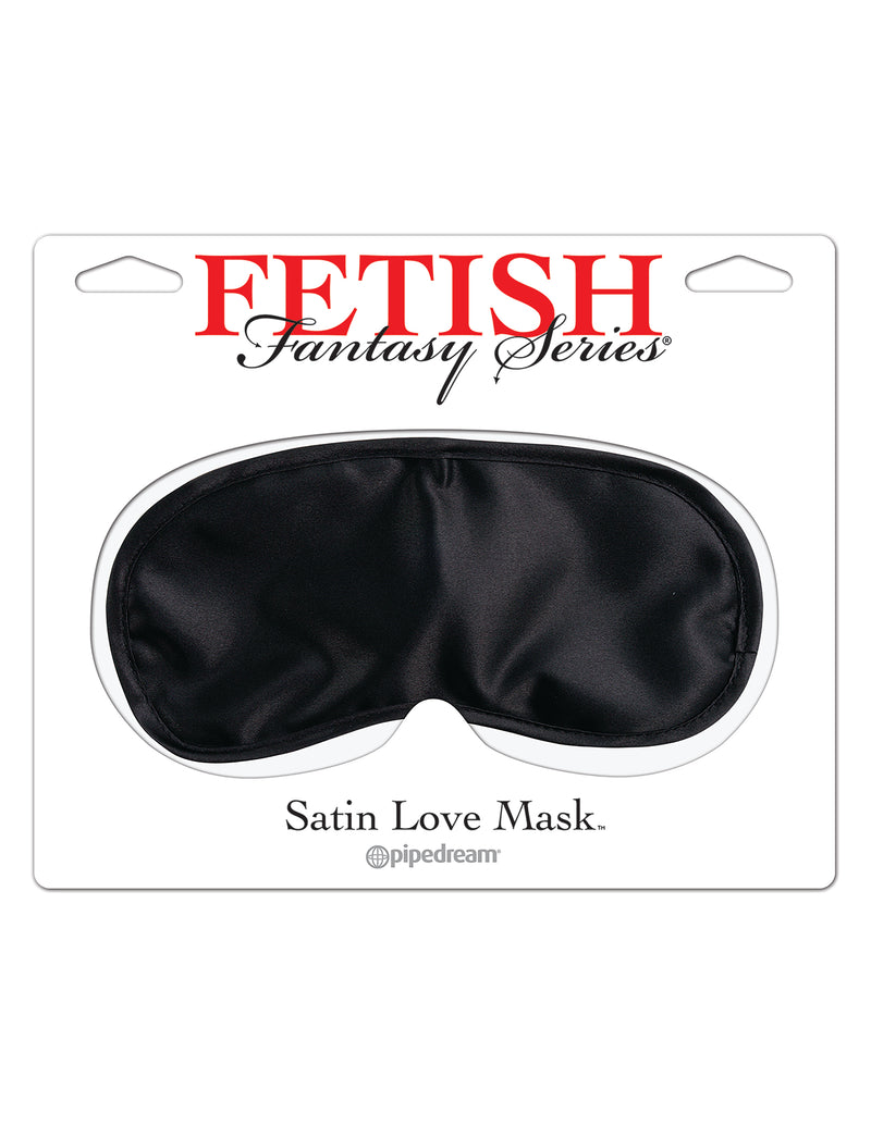 Pipedream Fetish Fantasy Series Satin Love Mask - Black