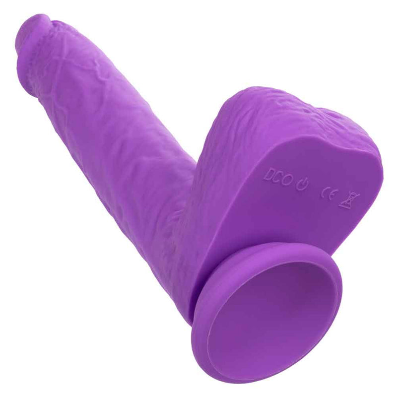 CalExotics Rechargeable Gyrating and Thrusting Silicone Studs - Purple