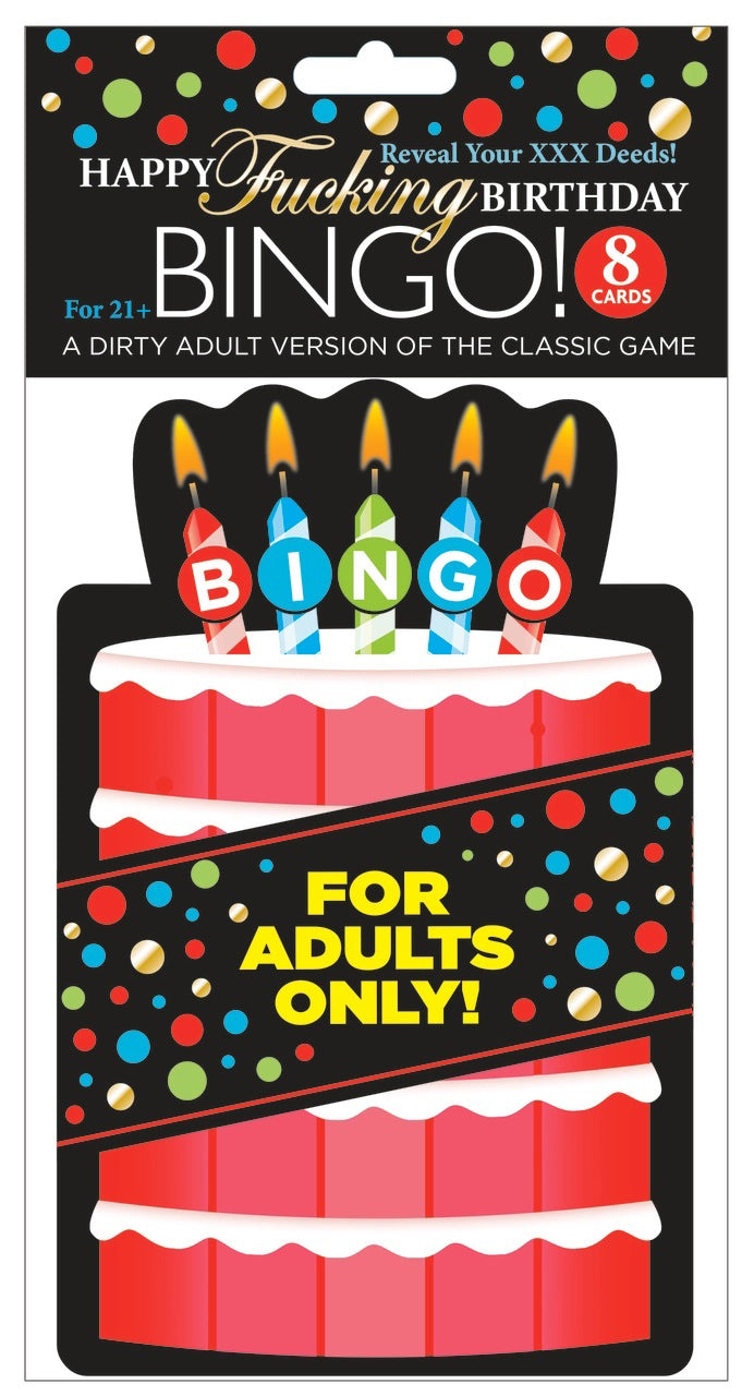 Little Genie Happy Fucking Birthday Blowout Bingo