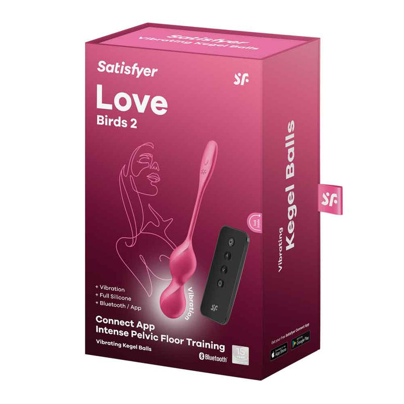 Satisfyer Love Birds 2 Connect App - Hot Pink