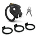 "Bull Chastity Cage - Black MS-AH664-BLACK"