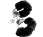 "Fetish Fantasy Series Furry Cuffs - Black PD3804-23"