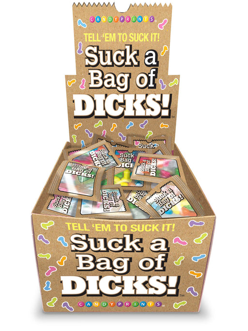 "Suck a Bag of Dicks Display 100pk CP-990"