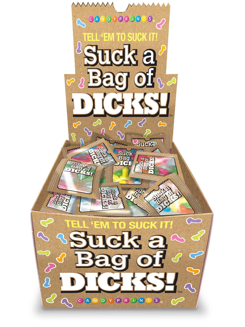Little Genie Suck a Bag of Dicks Display 100pk