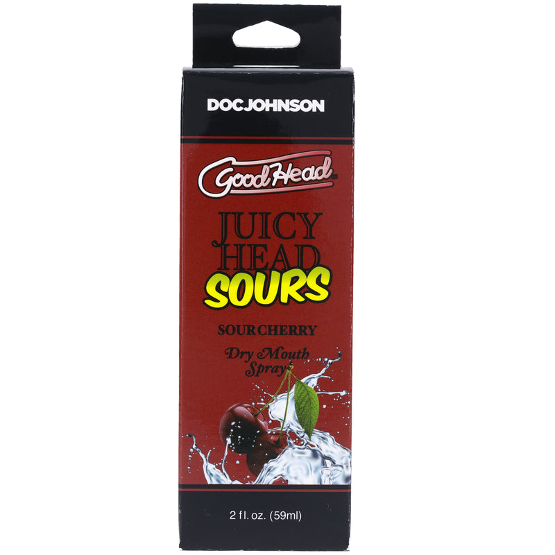 Doc Johnson Goodhead - Juicy Head - Dry Mouth Spray - Sour Cherry - 2 Oz