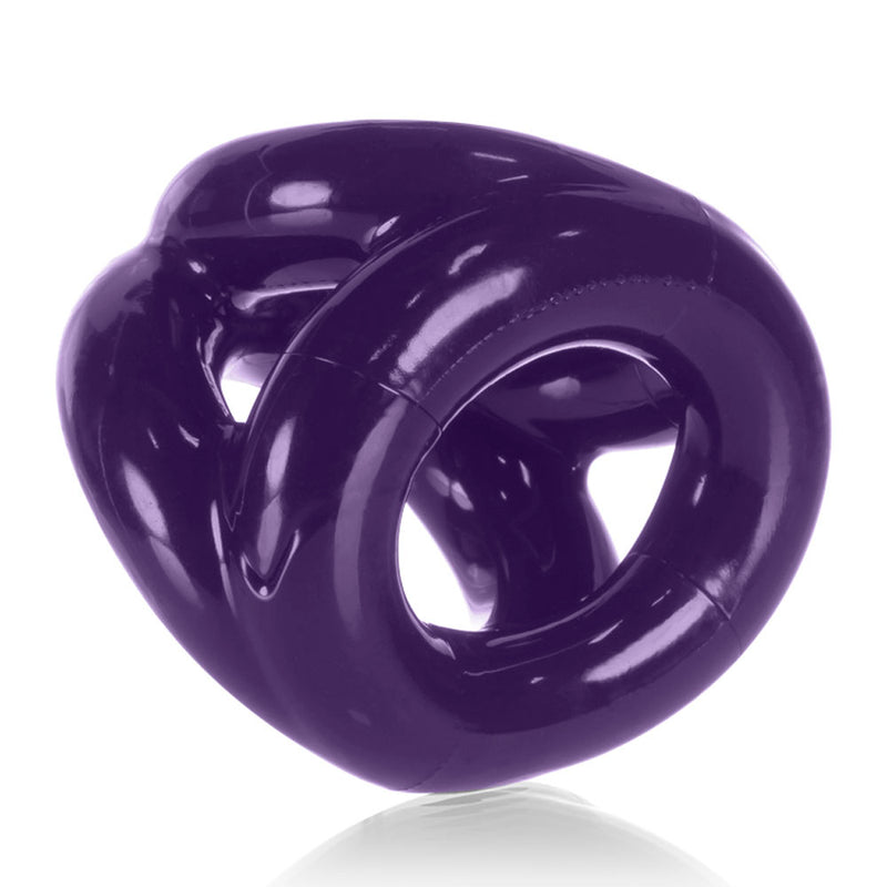 Oxballs Tri Sport 3 Ring Sling Atomic Jock - Eggplant