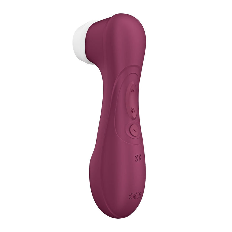 Satisfyer Satisfyer Pro 2 Generation 3 Connect App Liquid Air Technology - Wine Red