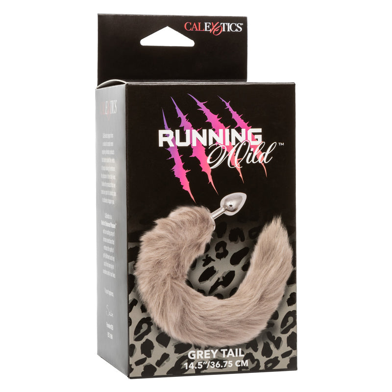 CalExotics Running Wild Tail - Grey