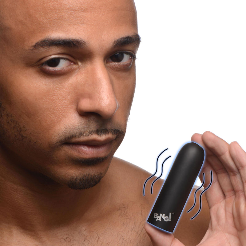 XR Brands 10x Mega Vibrator - Black