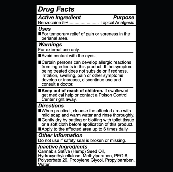Body Action Butt Eze Anal Desensitizer - 2 Fl. Oz. / 60 ml