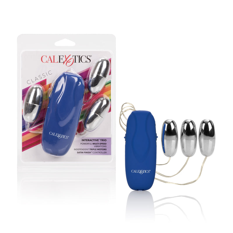 CalExotics Interactive Trio Bullets - Silver
