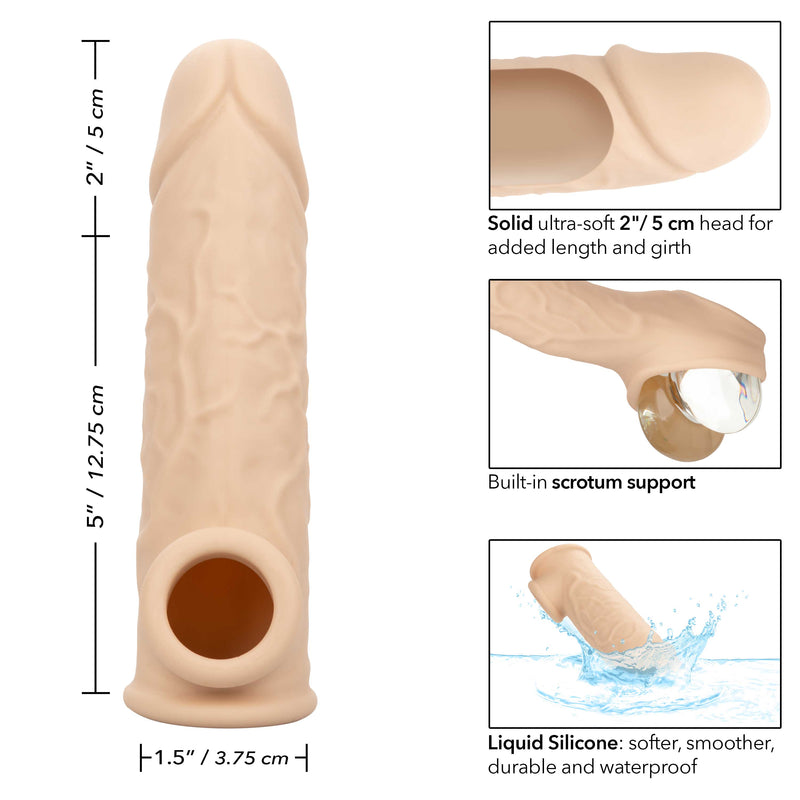 CalExotics Performance Maxx Life-Like Extension 7 Inch - Ivory