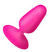 "Flexible Vibrating Silicone Butt Plug - Pink BG-AH720-PINK"