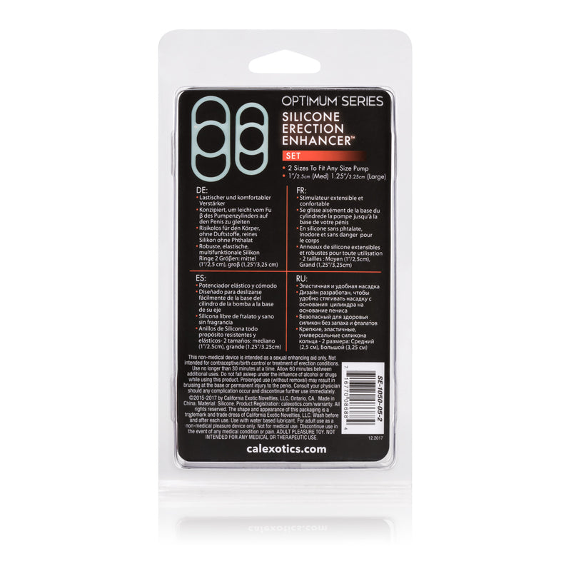 CalExotics Silicone Erection Enhancer Set of Two