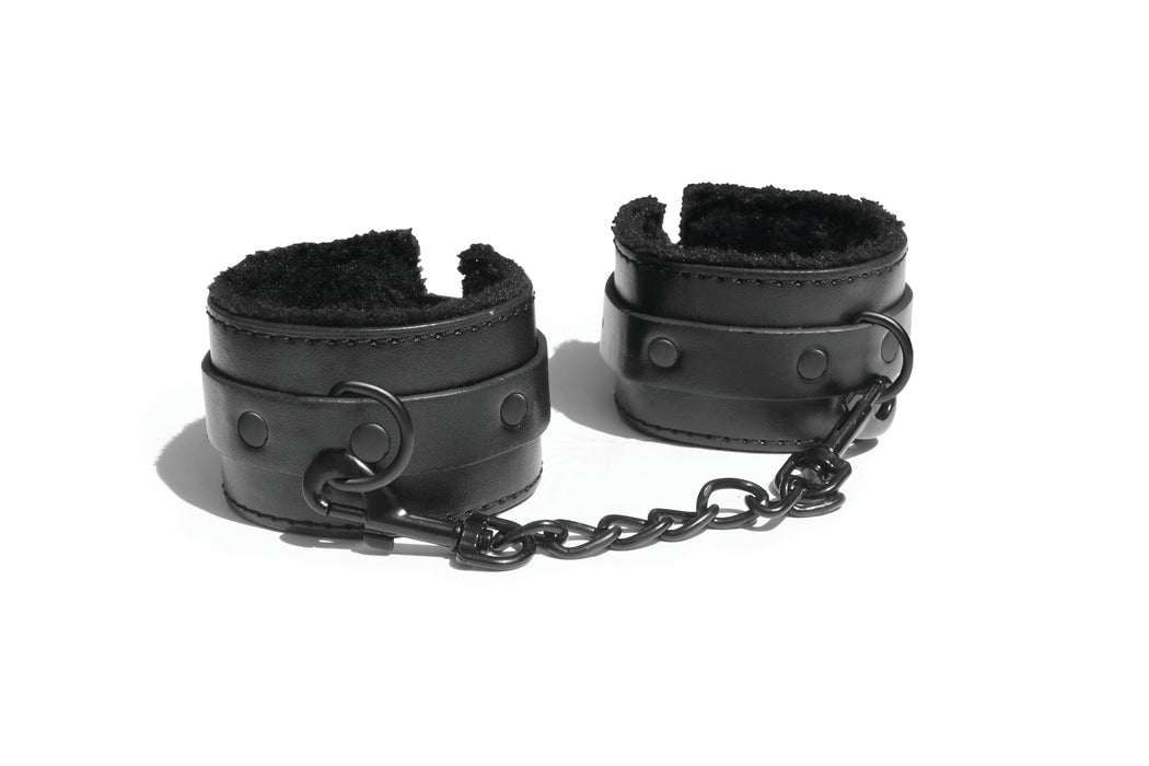 "Sex and Mischief Shadow Fur Handcuffs SS099-12"