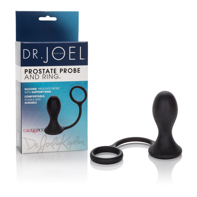 CalExotics Dr. Joel Kaplan Prostate Probe and Ring - Black
