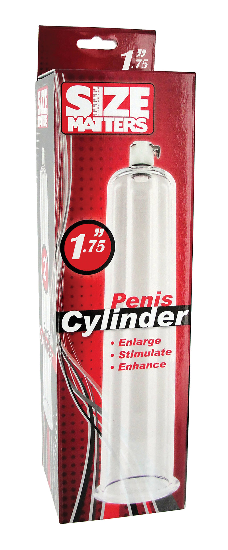 XR Brands Penis Pump Cylinders 1.75 Inch X 9 Inch