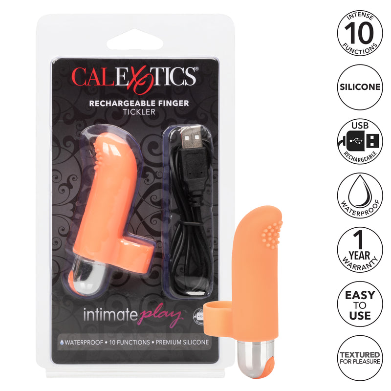 CalExotics Intimate Play Rechargeable Finger Tickler
