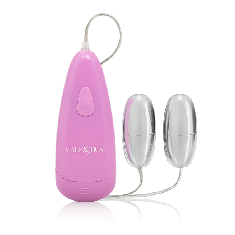 CalExotics Pocket Exotics Waterproof Double Silver Bullets - Pink